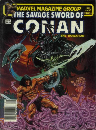 Cover for The Savage Sword of Conan (Marvel, 1974 series) #96