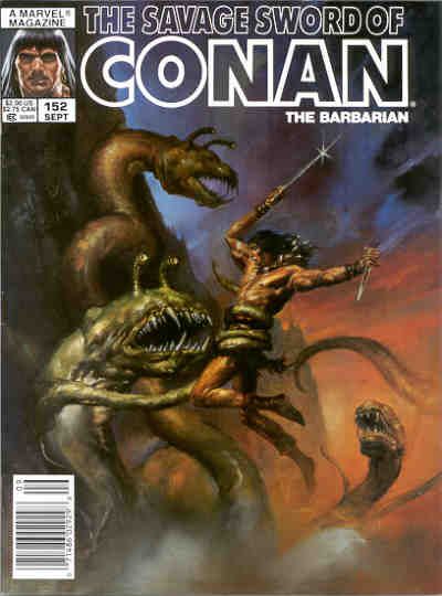 Cover for The Savage Sword of Conan (Marvel, 1974 series) #152