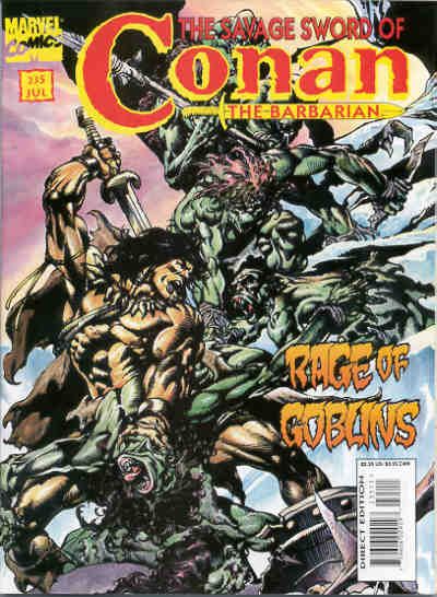 Cover for The Savage Sword of Conan (Marvel, 1974 series) #235