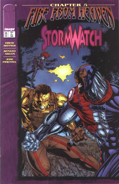 Cover for Stormwatch (Image, 1993 series) #35