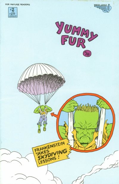 Cover for Yummy Fur (Vortex, 1986 series) #16