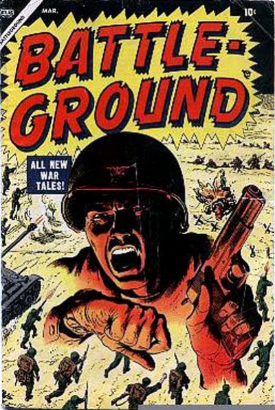 Cover for Battleground (Marvel, 1954 series) #4