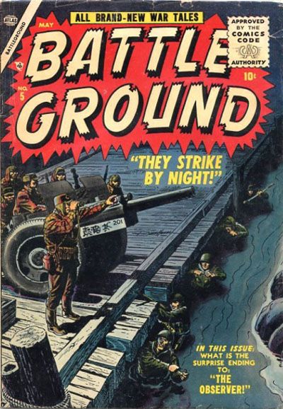 Cover for Battleground (Marvel, 1954 series) #5