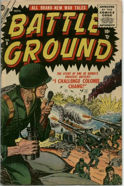 Cover for Battleground (Marvel, 1954 series) #8