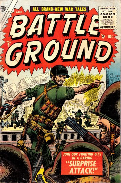 Cover for Battleground (Marvel, 1954 series) #9