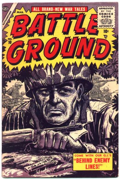 Cover for Battleground (Marvel, 1954 series) #10