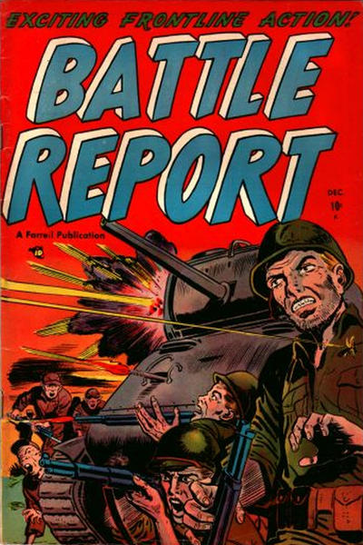 Cover for Battle Report (Farrell, 1952 series) #3