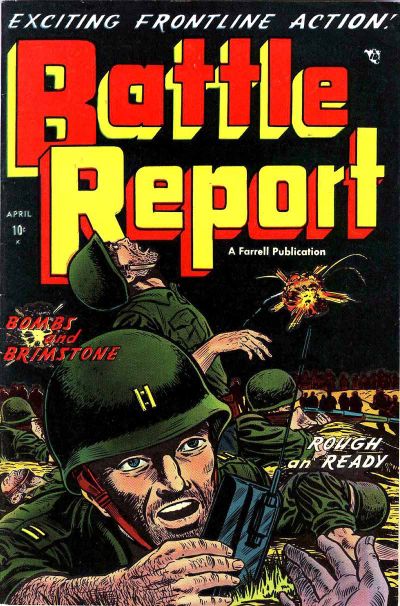 Cover for Battle Report (Farrell, 1952 series) #5