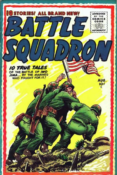 Cover for Battle Squadron (Stanley Morse, 1955 series) #3