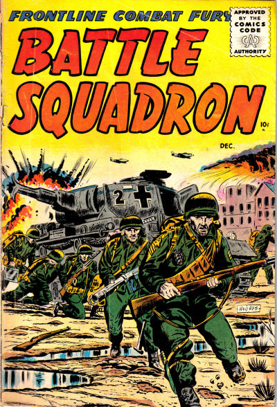 Cover for Battle Squadron (Stanley Morse, 1955 series) #5