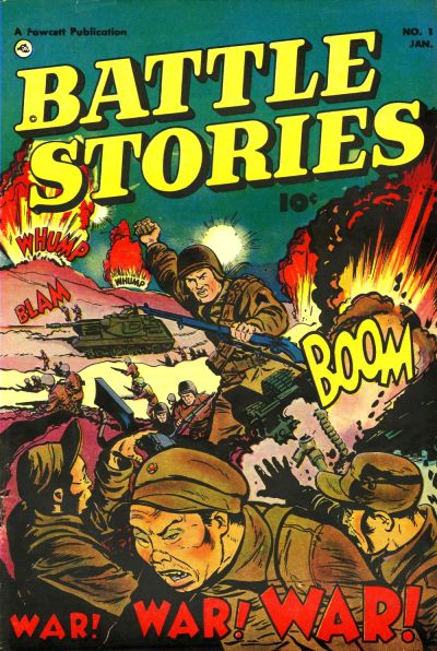 Cover for Battle Stories (Fawcett, 1952 series) #1