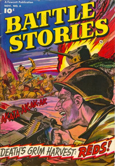 Cover for Battle Stories (Fawcett, 1952 series) #6