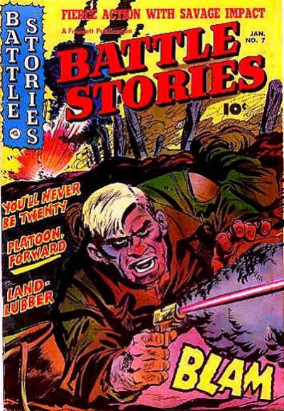 Cover for Battle Stories (Fawcett, 1952 series) #7