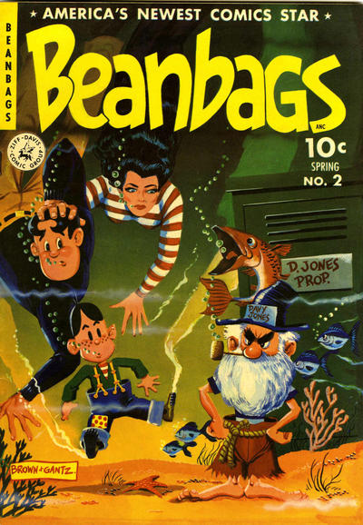 Cover for Beanbags (Ziff-Davis, 1951 series) #2