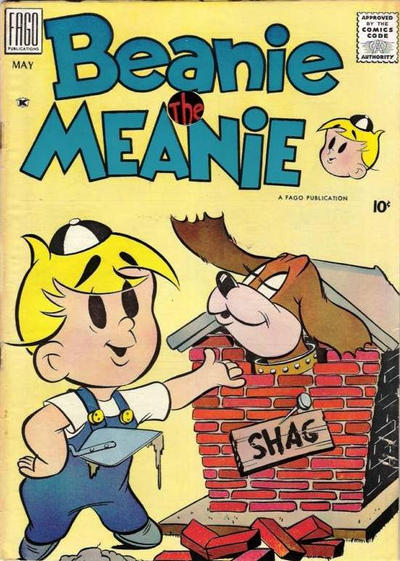 Cover for Beanie the Meanie (Fago Magazines, 1959 series) #3