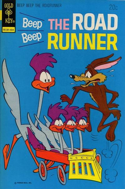 Cover for Beep Beep the Road Runner (Western, 1966 series) #42 [Gold Key]
