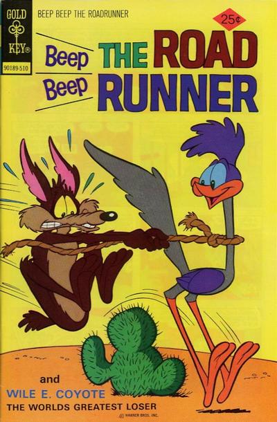 Cover for Beep Beep the Road Runner (Western, 1966 series) #54 [Gold Key]