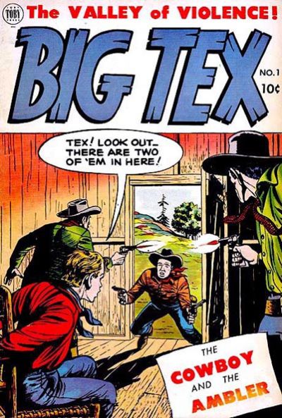 Cover for Big Tex (Toby, 1953 series) #1