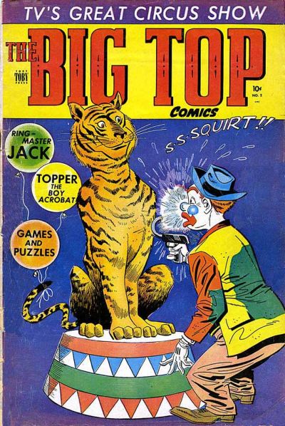 Cover for The Big Top (Toby, 1951 series) #2