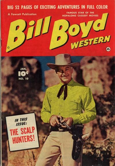 Cover for Bill Boyd Western (Fawcett, 1950 series) #10