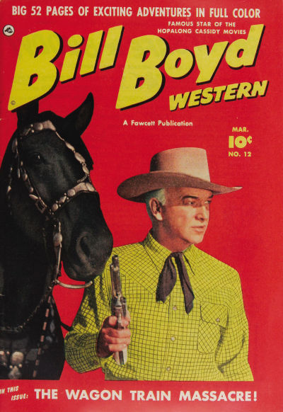 Cover for Bill Boyd Western (Fawcett, 1950 series) #12