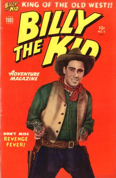Cover for Billy the Kid Adventure Magazine (Toby, 1950 series) #5