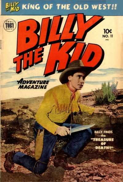 Cover for Billy the Kid Adventure Magazine (Toby, 1950 series) #11