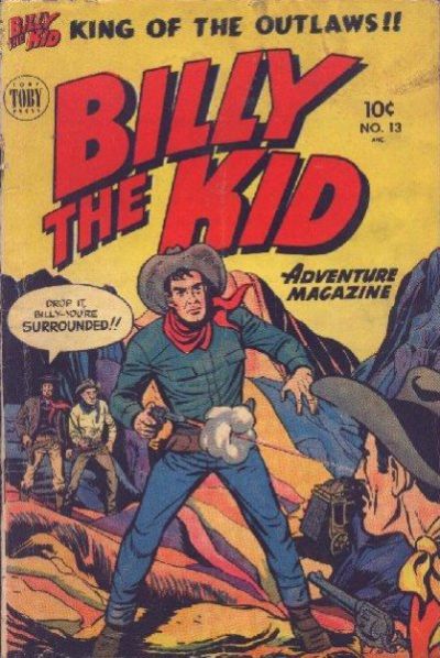 Cover for Billy the Kid Adventure Magazine (Toby, 1950 series) #13
