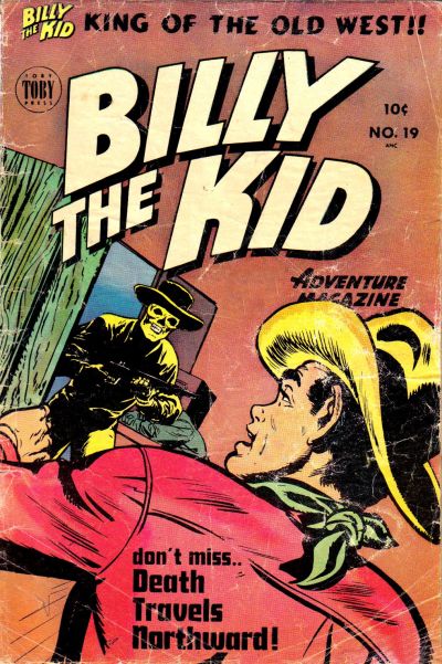 Cover for Billy the Kid Adventure Magazine (Toby, 1950 series) #19