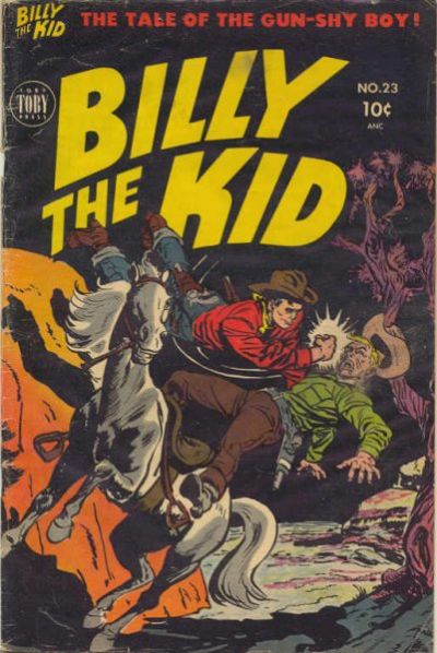 Cover for Billy the Kid Adventure Magazine (Toby, 1950 series) #23