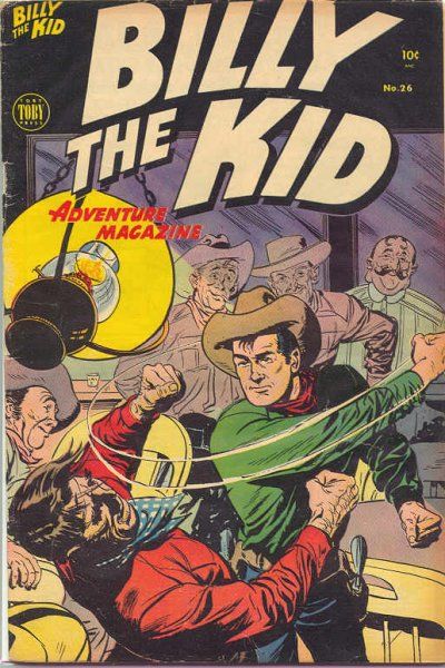Cover for Billy the Kid Adventure Magazine (Toby, 1950 series) #26