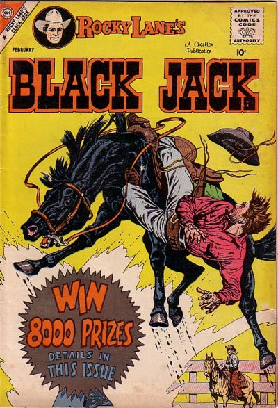 Cover for Rocky Lane's Black Jack (Charlton, 1957 series) #26