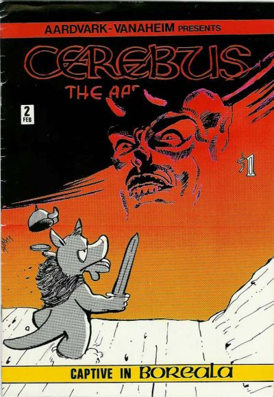Cover for Cerebus (Aardvark-Vanaheim, 1977 series) #2