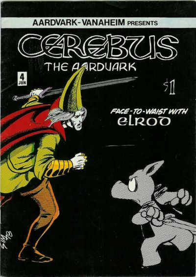 Cover for Cerebus (Aardvark-Vanaheim, 1977 series) #4