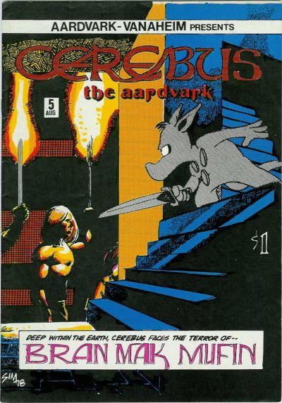 Cover for Cerebus (Aardvark-Vanaheim, 1977 series) #5