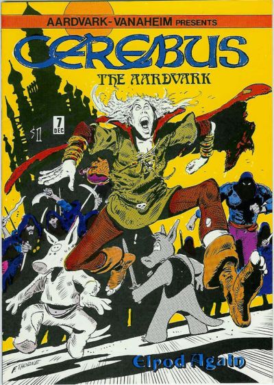 Cover for Cerebus (Aardvark-Vanaheim, 1977 series) #7