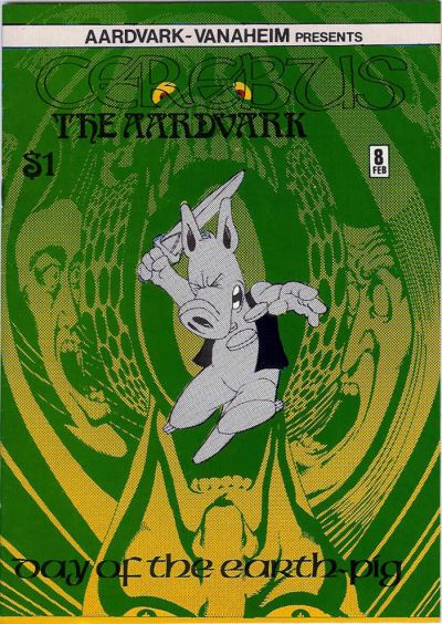 Cover for Cerebus (Aardvark-Vanaheim, 1977 series) #8