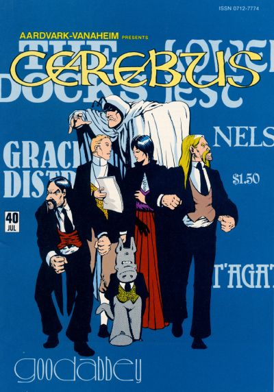 Cover for Cerebus (Aardvark-Vanaheim, 1977 series) #40