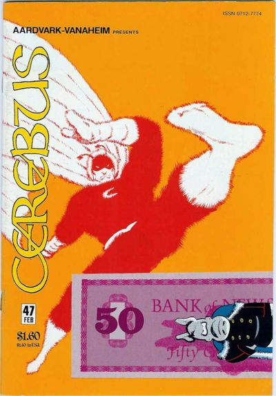 Cover for Cerebus (Aardvark-Vanaheim, 1977 series) #47