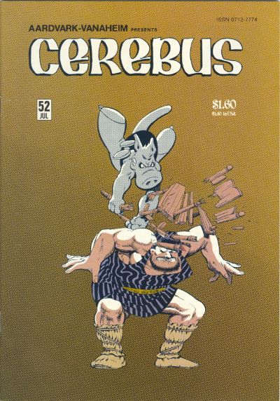Cover for Cerebus (Aardvark-Vanaheim, 1977 series) #52
