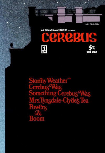 Cover for Cerebus (Aardvark-Vanaheim, 1977 series) #61