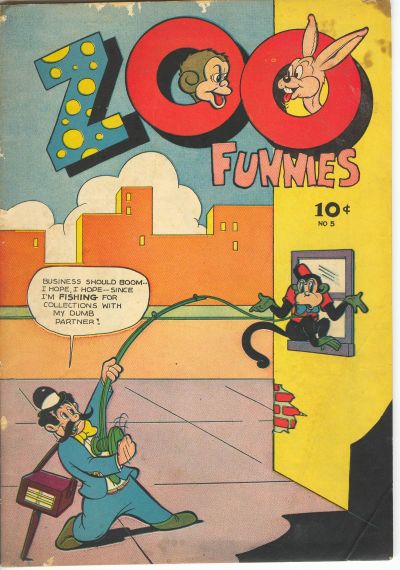 Cover for Zoo Funnies (Charlton, 1945 series) #5
