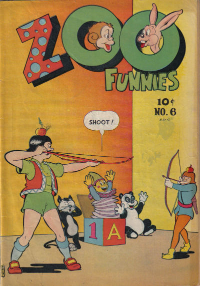 Cover for Zoo Funnies (Charlton, 1945 series) #6