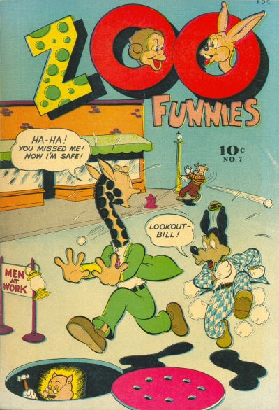 Cover for Zoo Funnies (Charlton, 1945 series) #7