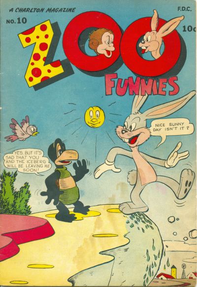 Cover for Zoo Funnies (Charlton, 1945 series) #10