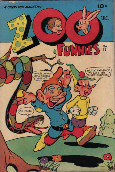 Cover for Zoo Funnies (Charlton, 1945 series) #13