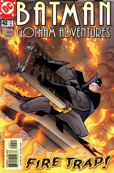 Cover for Batman: Gotham Adventures (DC, 1998 series) #42 [Direct Sales]
