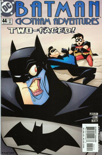 Cover for Batman: Gotham Adventures (DC, 1998 series) #44 [Direct Sales]