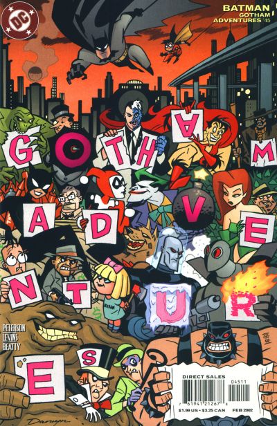 Cover for Batman: Gotham Adventures (DC, 1998 series) #45 [Direct Sales]