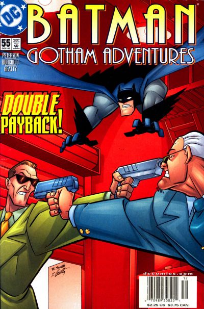 Cover for Batman: Gotham Adventures (DC, 1998 series) #55 [Newsstand]